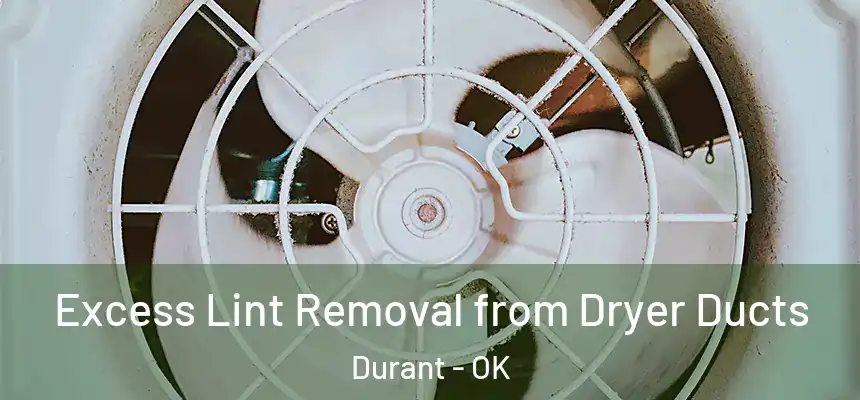  Excess Lint Removal from Dryer Ducts Durant - OK