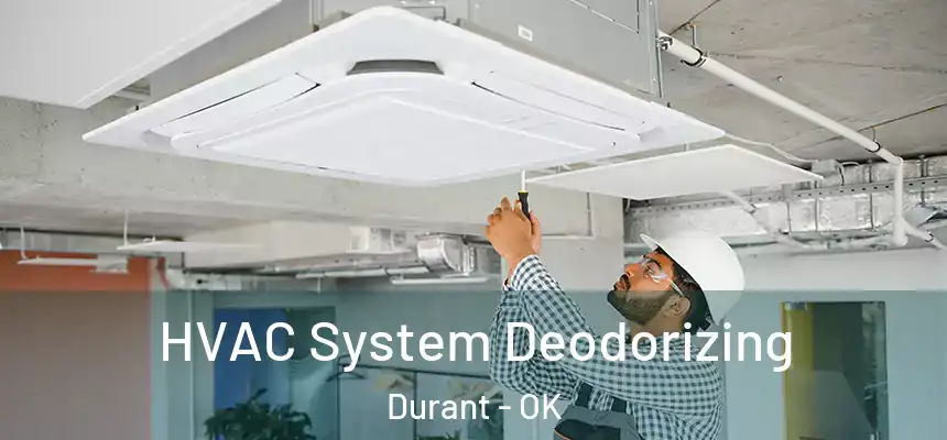  HVAC System Deodorizing Durant - OK